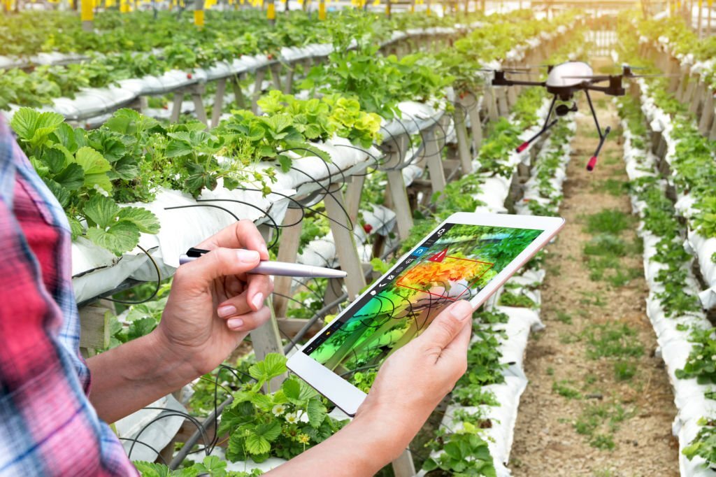 Use of drones in agriculture