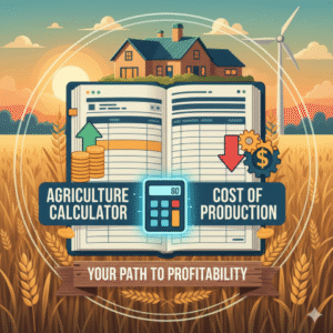 Agriculture Income Calculator / Cost of Production