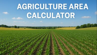 Agriculture Area Calculator