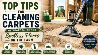 farm carpet cleaning tips