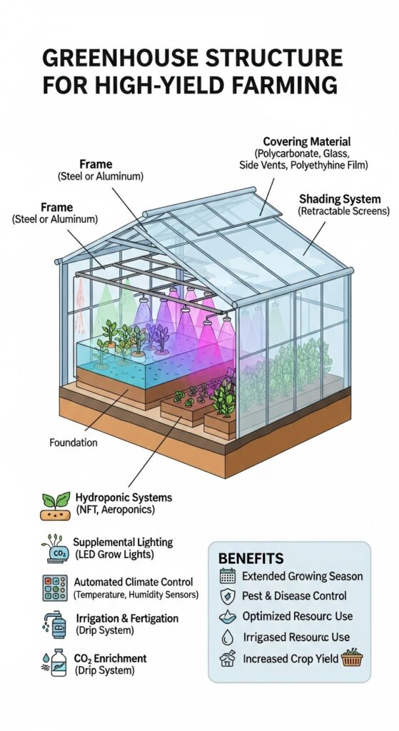 right Greenhouse Structure