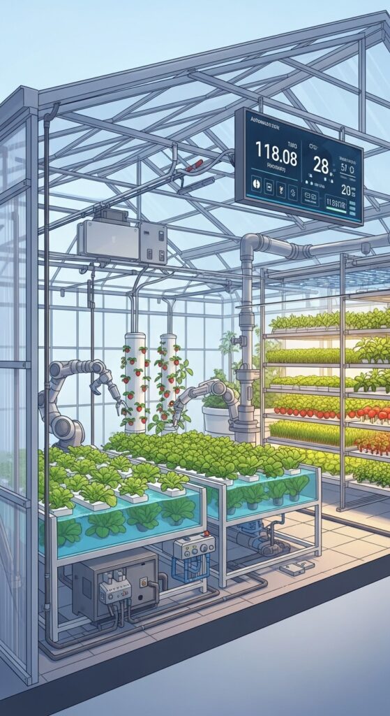 right Greenhouse Structure