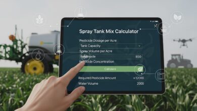 Spray Tank Mix Calculator