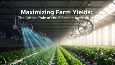 HVLS Fans in Agriculture