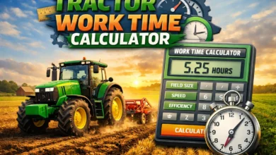 Tractor Time Calculator