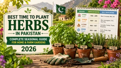 Best Time to Plant Herbs in Pakistan
