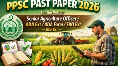 PPSC Past Paper 2026
