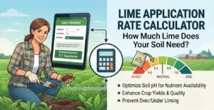 Lime Application Rate Calculator – How Much Lime Does Your Soil Need?