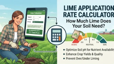 Lime Application Rate Calculator