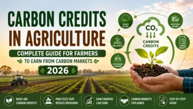 carbon credits in agriculture