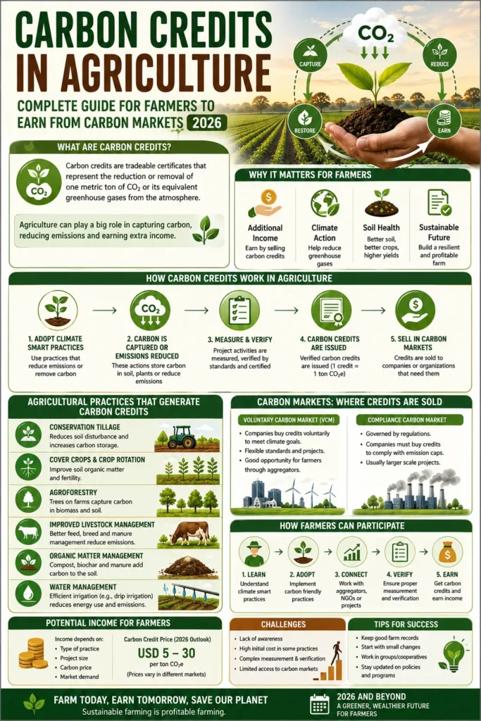 carbon credits in agriculture