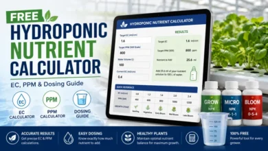 Hydroponic Nutrient Calculator