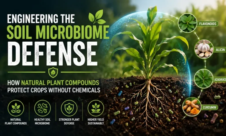 natural plant compounds for crop protection in agriculture