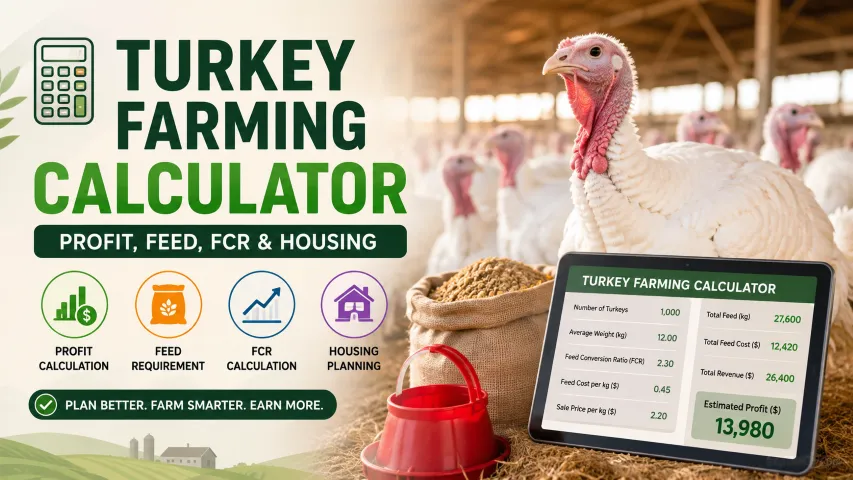 Turkey Farming Calculator