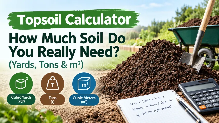 Topsoil calculator