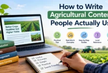 agricultural content writing