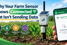 farm sensor not sending data